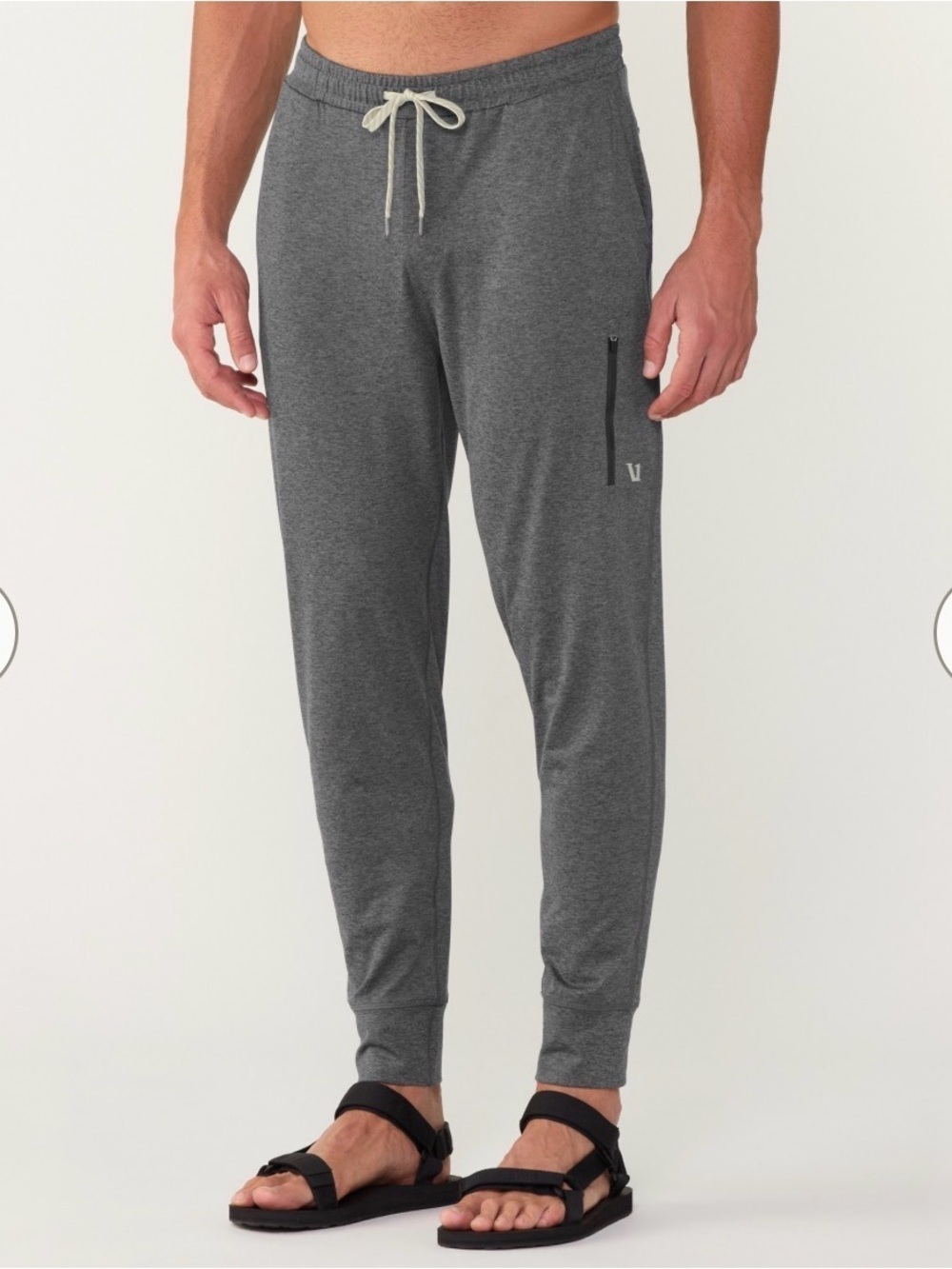 Vuori Sunday Performance Joggers gray men’s size large